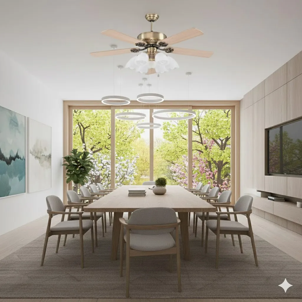 領航者 台灣製吊扇 56吋 吊扇+吊扇燈 古銅AS-32123+AS-32124  古銅鎳AS-32125+AS-32126  紅古銅AS-32127+AS-32128