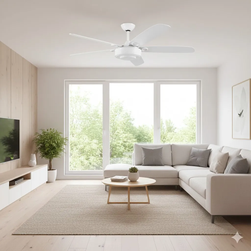 領航者 台灣製吊扇 52吋 吊扇 附IC電子開關  珍珠白AS-32131C 霧鋁銀AS-32132C