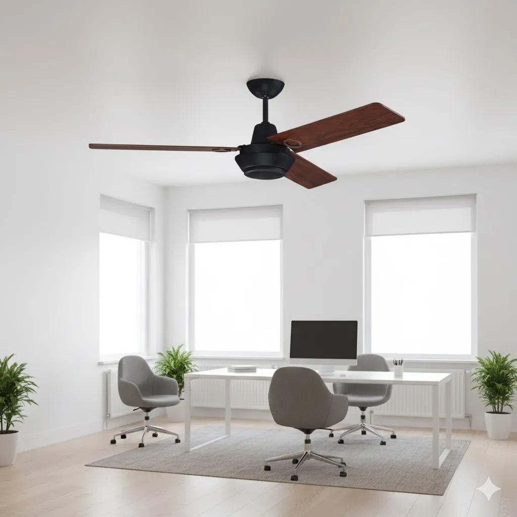 領航者 台灣製吊扇 52吋 吊扇 砂鎳 鐵刀木 AS-32169C 尊爵黑 胡桃木AS-32170C