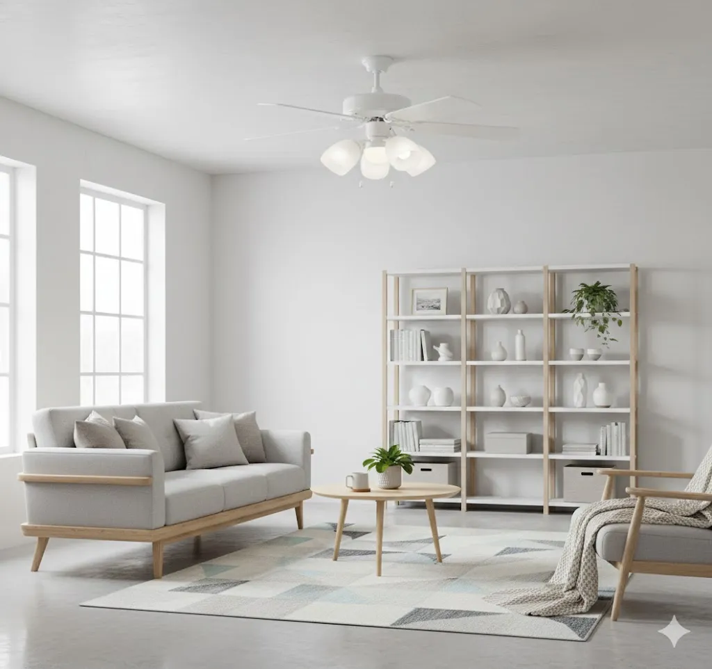 領航者 台灣製吊扇 52吋 吊扇+吊扇燈 紅古銅AS-32273+燈 大豆黃AS-32275+燈 香檳銀AS-32277+燈 珍珠白AS-32279+燈 胡桃木AS-32281+燈 