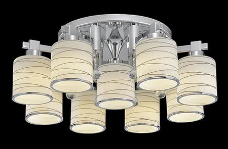 柏拉圖 設計師嚴選 半吸頂燈3+1燈 5+1燈 8+1燈 附IC 客廳燈 餐廳燈 房間燈 52483/3+1 5+1 8+1