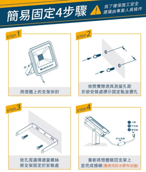舞光LED 20W/30W 微波感應泛光燈 (OD-SEFL20 / OD-SEFL30) 投射燈 投光燈