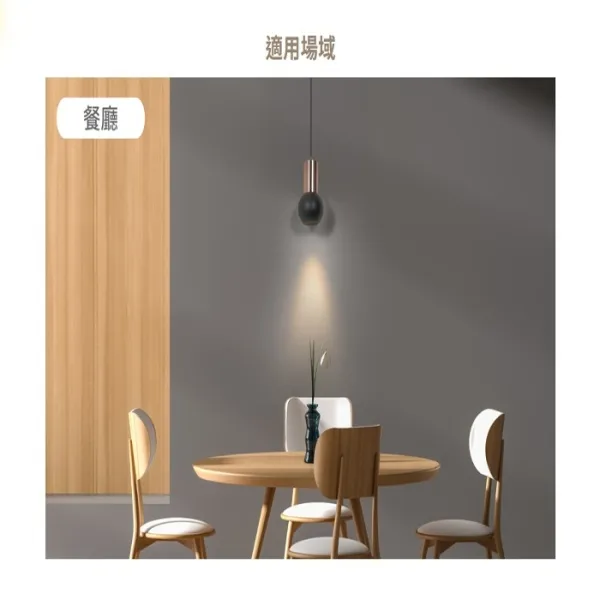 舞光LED 6W 黑曜/黑角吊燈 限裝裝潢板使用 D-29303-BK D-29304-BK