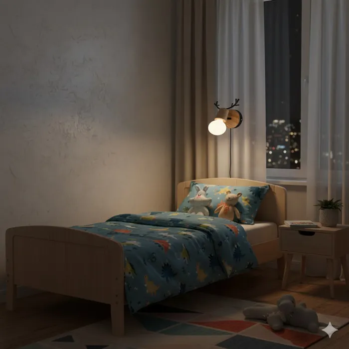 柏拉圖 鹿角原木壁燈 走道燈 黑色4831 白色 4831-W