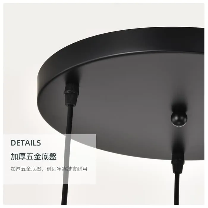 柏拉圖 北歐風 鹿角吊燈3燈 客廳燈 餐廳燈 吧檯燈 C59-20