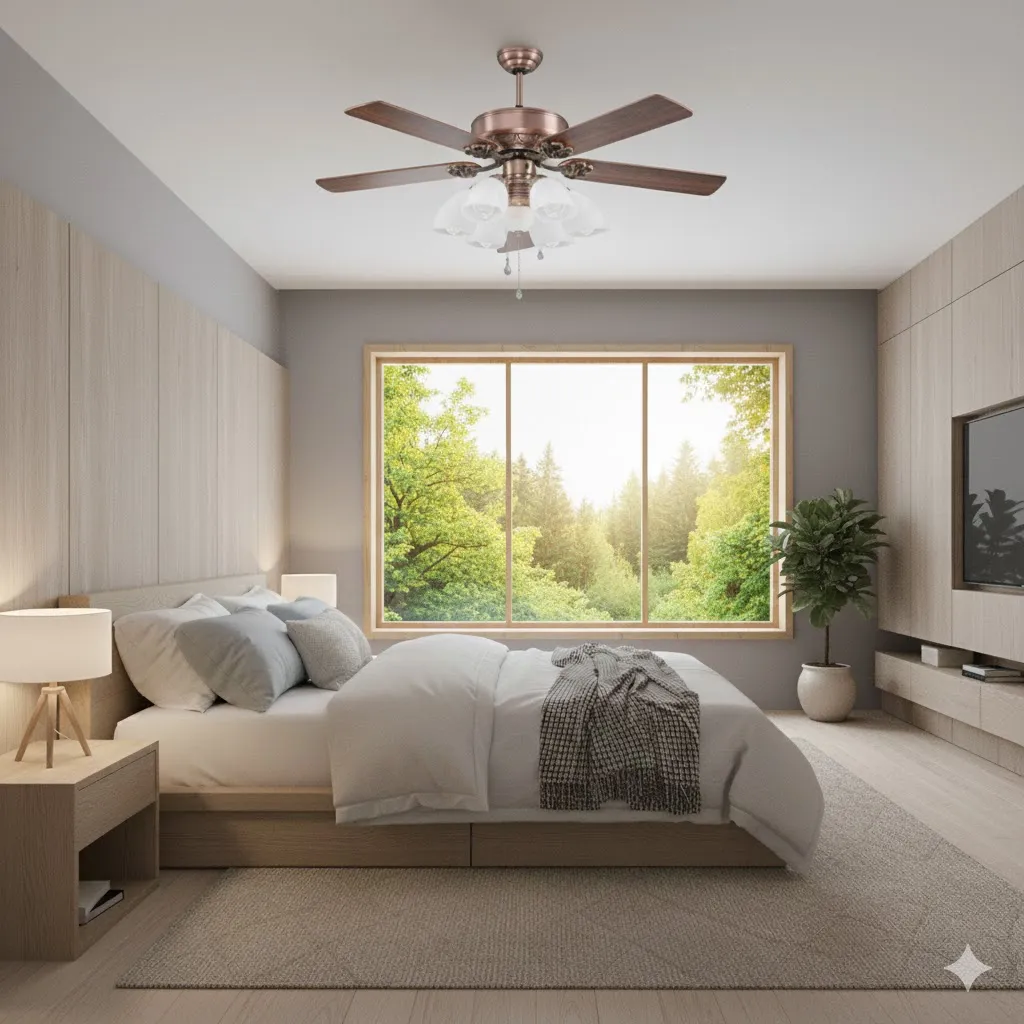 領航者 台灣製吊扇 56吋 吊扇+吊扇燈 古銅AS-32123+AS-32124  古銅鎳AS-32125+AS-32126  紅古銅AS-32127+AS-32128