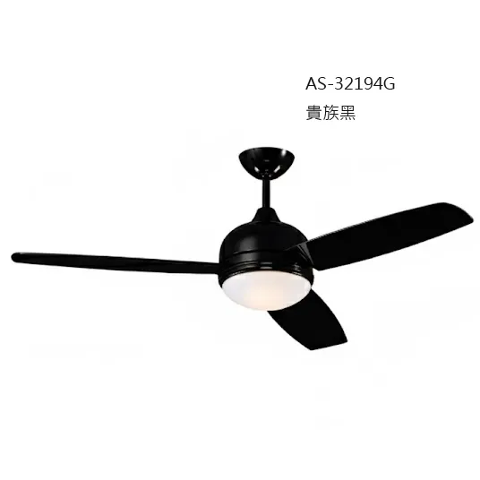 領航者 台灣製吊扇 52吋 DC吊扇+LED三色情境燈組 附遙控器  砂鎳銀AS-32191G 古銅楠木AS-32192G 珍珠白AS-32193G 貴族黑AS-32194G