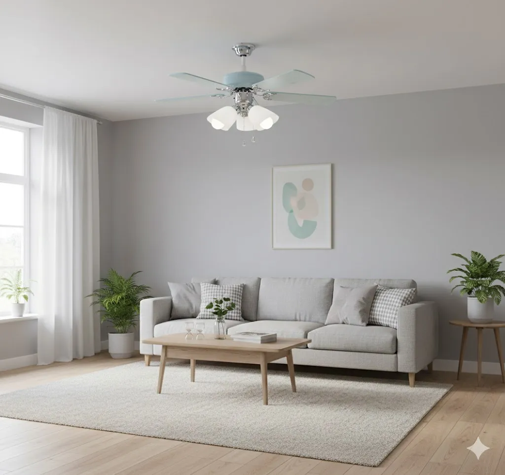 領航者 台灣製吊扇 52吋 吊扇+吊扇燈 胡桃木AS-32303+AS-32304 小原木AS-32307+AS-32308 海水藍AS-32309+AS-32310