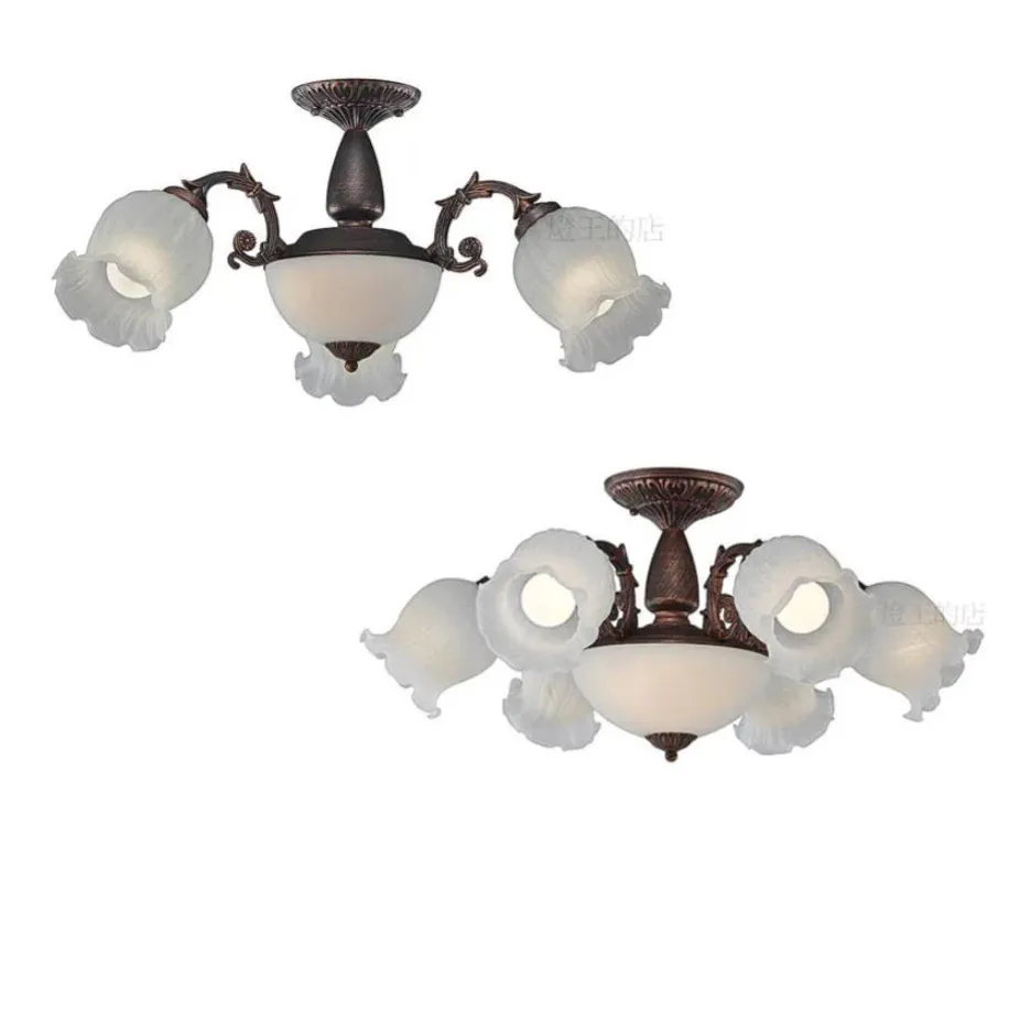 柏拉圖 半吸頂燈  美術燈 客廳燈 房間燈 餐廳燈 3+2燈GH91862 6+2燈GH91861