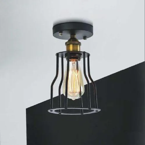 柏拉圖 愛迪生吸頂燈1燈 走道燈 工業風玄關燈 樓梯燈 20294