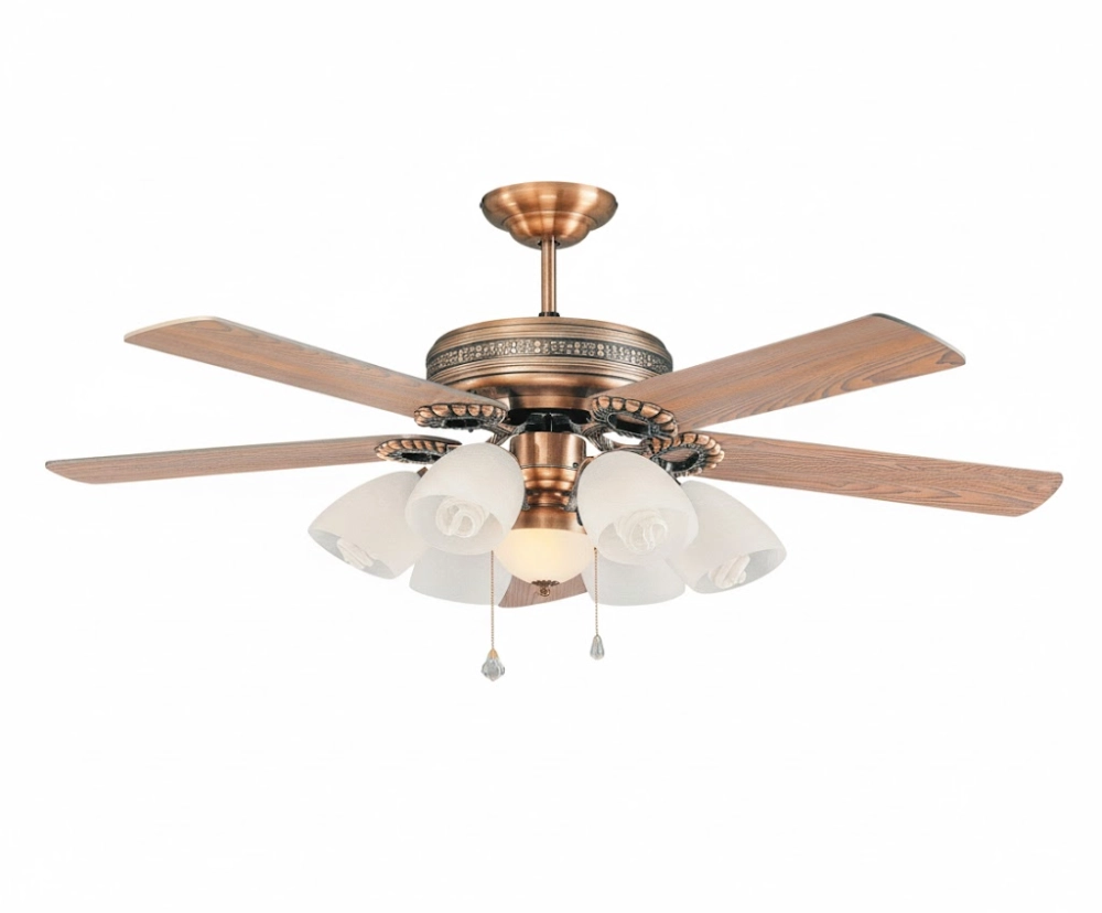 領航者 台灣製吊扇 60吋吊扇+吊扇燈6+1燈 AS-32029+AS-32030