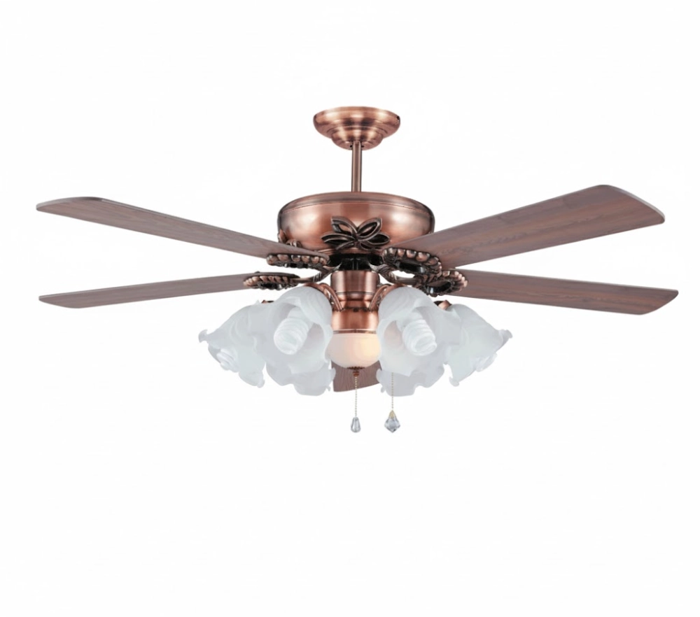 領航者 台灣製吊扇 60吋吊扇+吊扇燈6+1燈 AS-32031+AS-32032