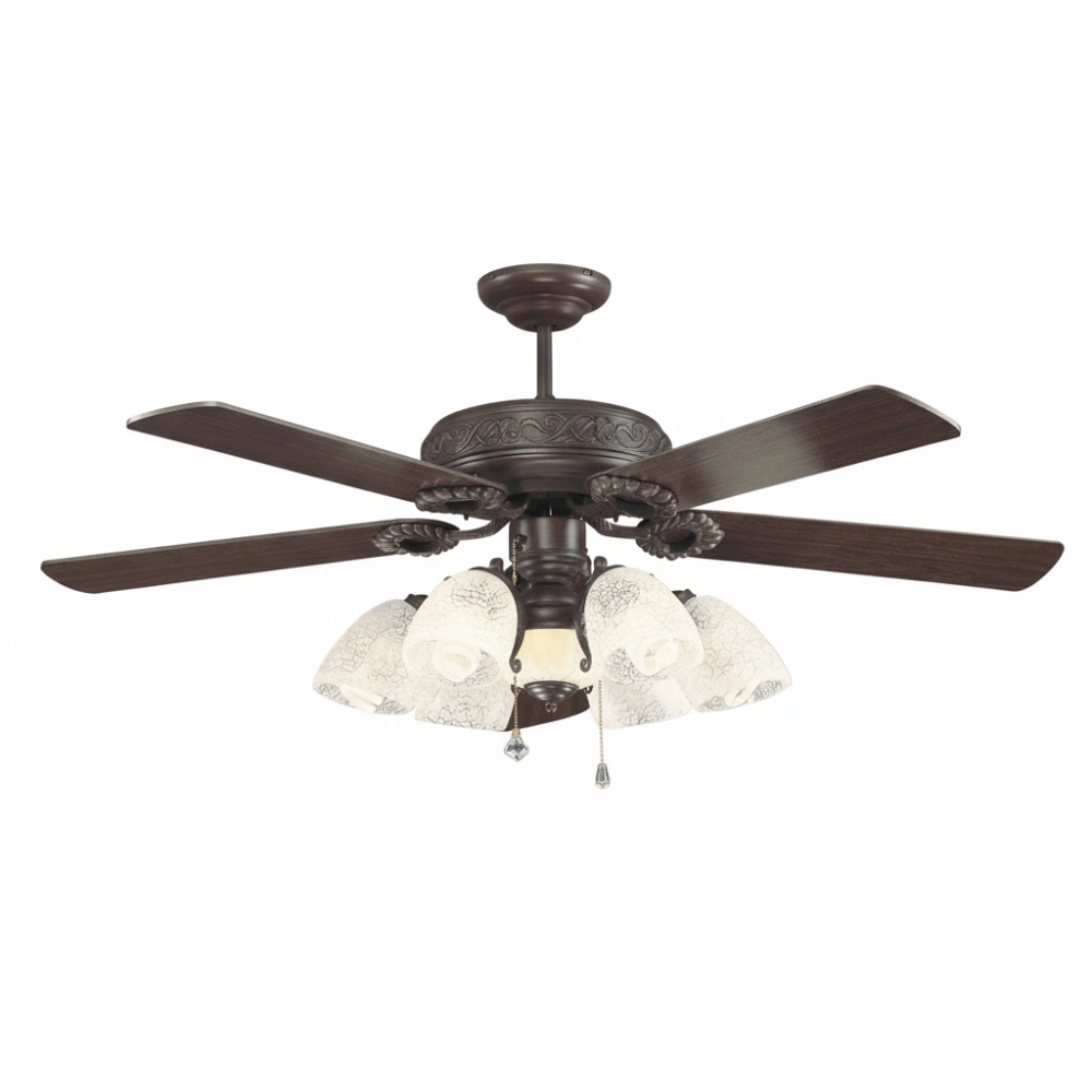 領航者 台灣製吊扇 60吋吊扇+吊扇燈6+1燈 AS-32067+AS-32068