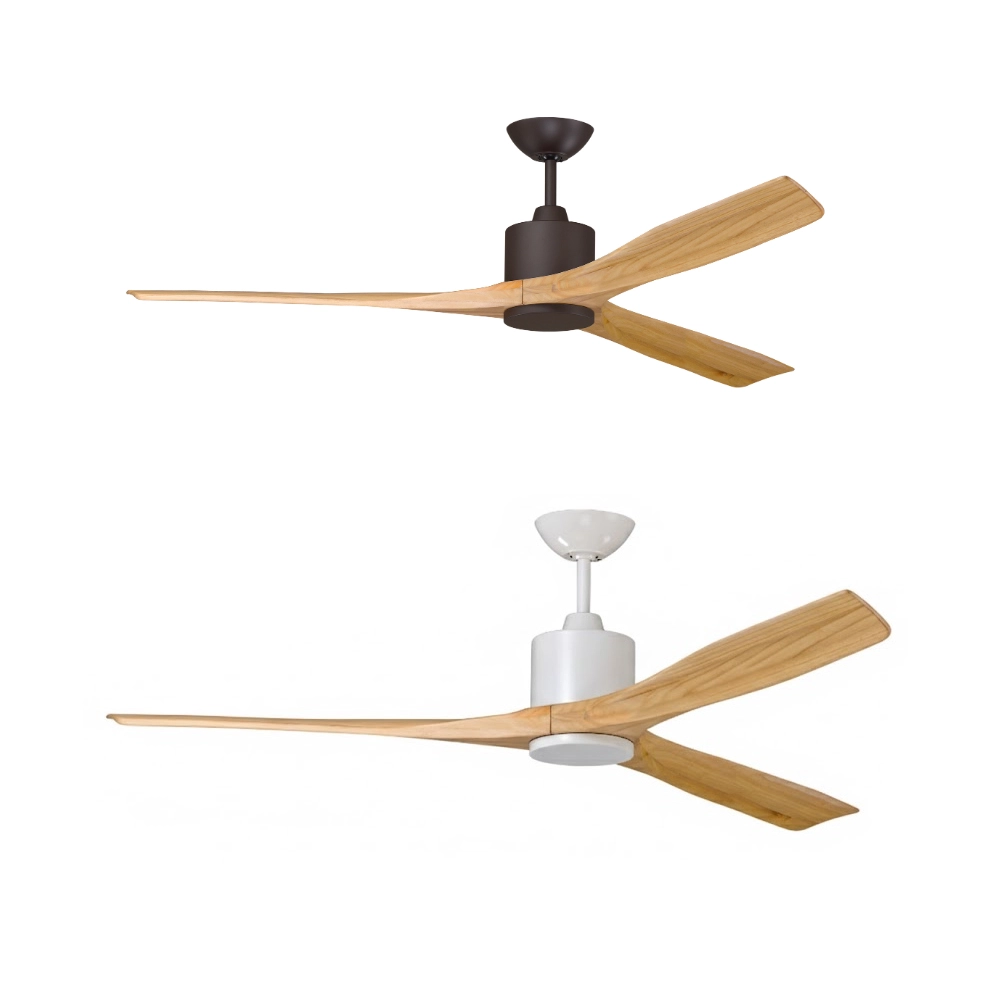 領航者 台灣製吊扇 57吋DC吊扇 附遙控器 無燈款  咖啡古AS-32087G  珍珠白AS-32088G