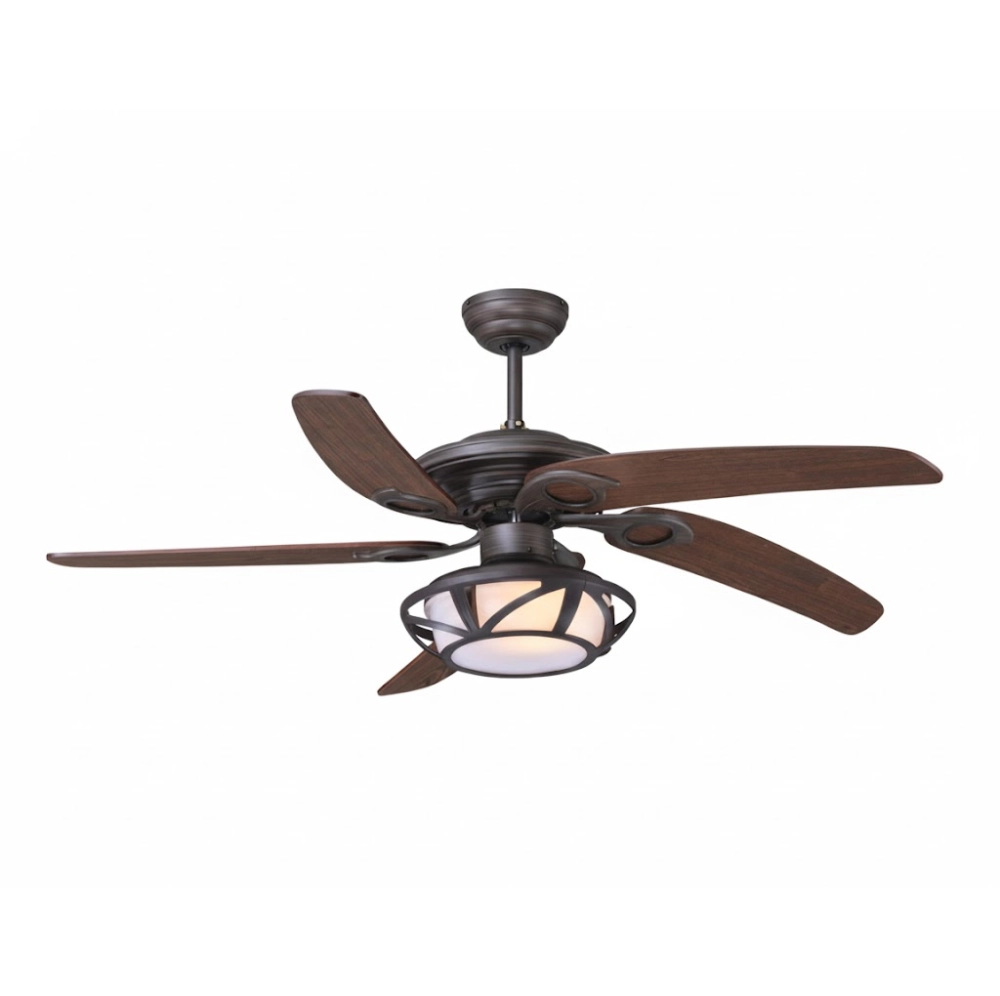 領航者 台灣製吊扇 56吋 DC吊扇+吊扇燈2燈 附六段全功能遙控器 AS-32099+AS-32100