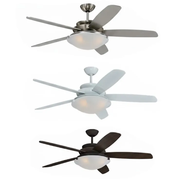 領航者 台灣製吊扇 56吋吊扇+LED三色情境燈 附遙控器  砂鎳銀AS-32119G 珍珠白AS-32120G 非洲古AS-32121G  