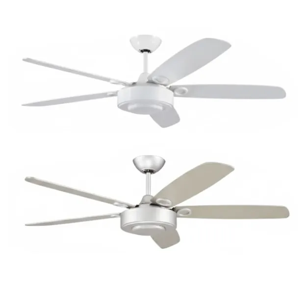 領航者 台灣製吊扇 52吋 吊扇 附IC電子開關  珍珠白AS-32131C 霧鋁銀AS-32132C