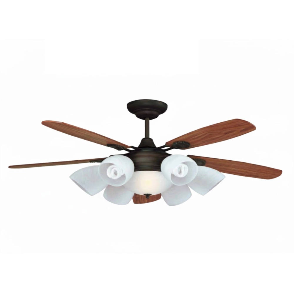 領航者 台灣製吊扇 52吋 吊扇+吊扇燈 附遙控器 AS-32164G