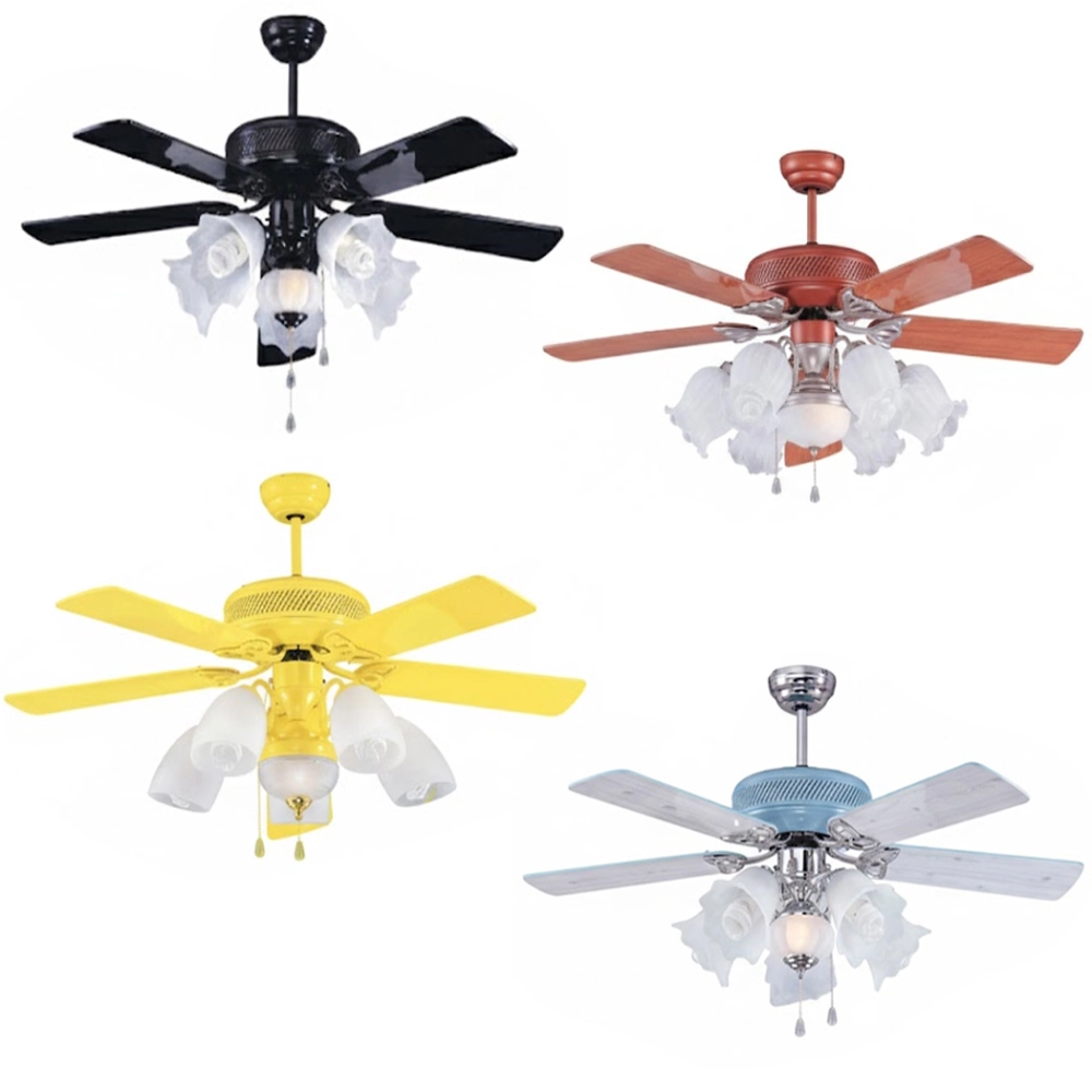 領航者 台灣製吊扇 52吋 吊扇+吊扇燈 黑AS-32239+AS-32240 黃AS-32241+AS-32242 紅AS-32243+AS-32244 藍AS-32245+AS-32246