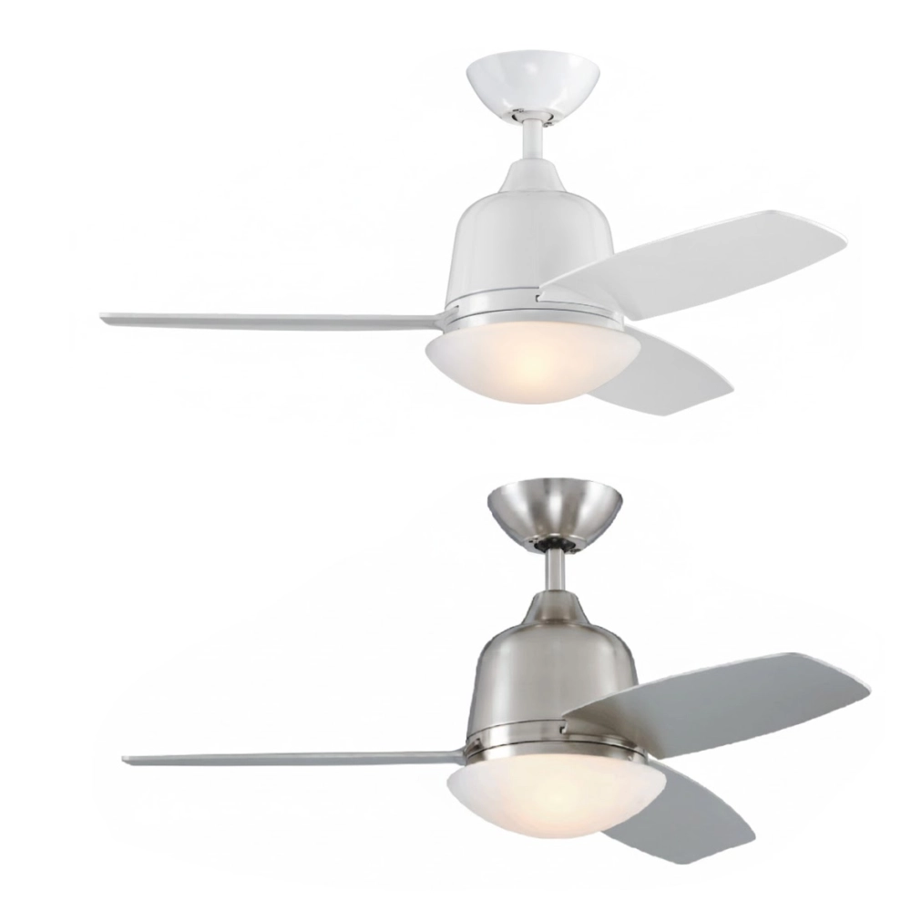 領航者 台灣製吊扇 36吋吊扇+LED三色調光燈組 附遙控器  珍珠白AS-32316G 砂鎳銀AS-32317G