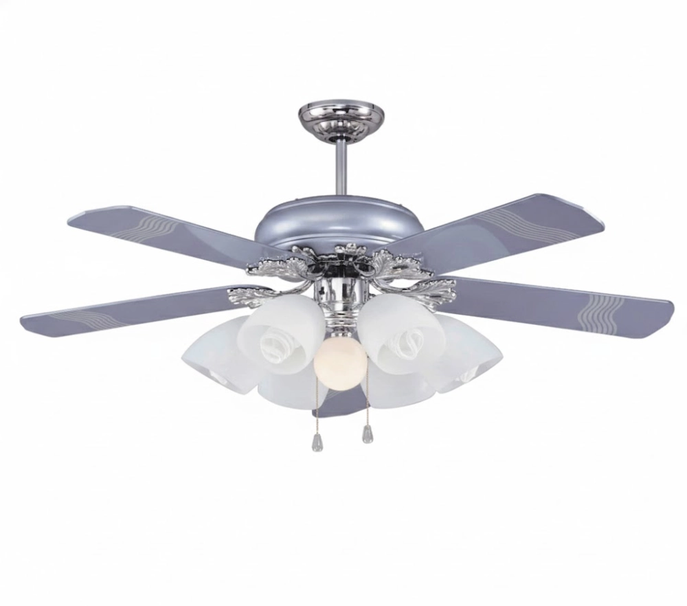 領航者 台灣製吊扇 52吋 吊扇+吊扇燈 炫光藍AS-32221+AS-32222  