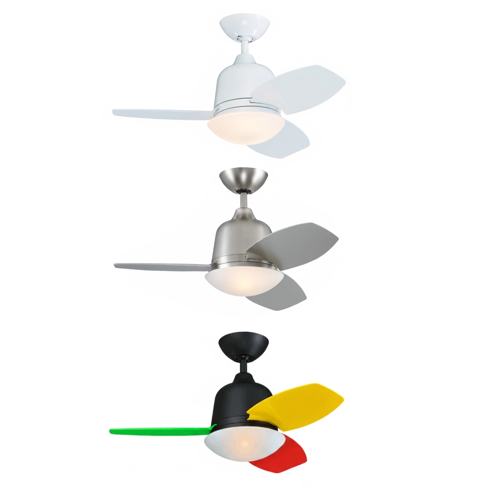 領航者 台灣製吊扇 36吋吊扇+LED三色調光燈組 附遙控器  珍珠白AS-32319G 砂鎳銀AS-32320G 兒童三色扇AS-32321G