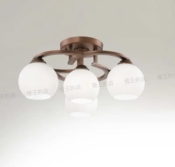 維也納 半吸頂3+1燈 客廳燈 房間燈 餐廳燈 22323