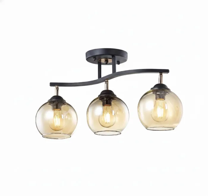 維也納 半吸頂3燈 客廳燈 房間燈 餐廳燈 22134