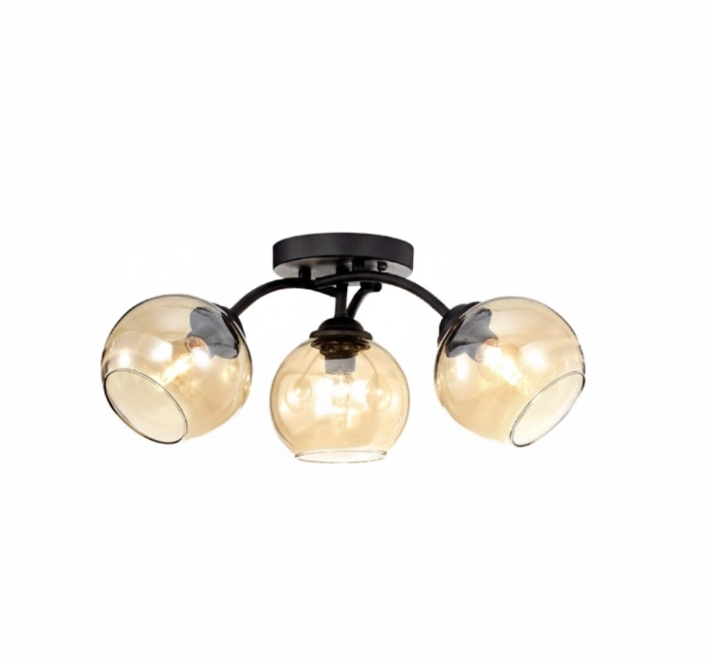 維也納 半吸頂3+1燈 客廳燈 房間燈 餐廳燈 22123