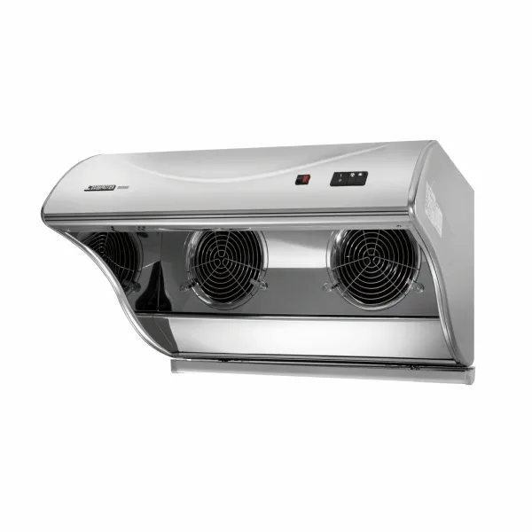 深罩直立不鏽鋼排油煙機 雙渦輪風葉雙馬達  PR-528ES(72cm電熱除油)