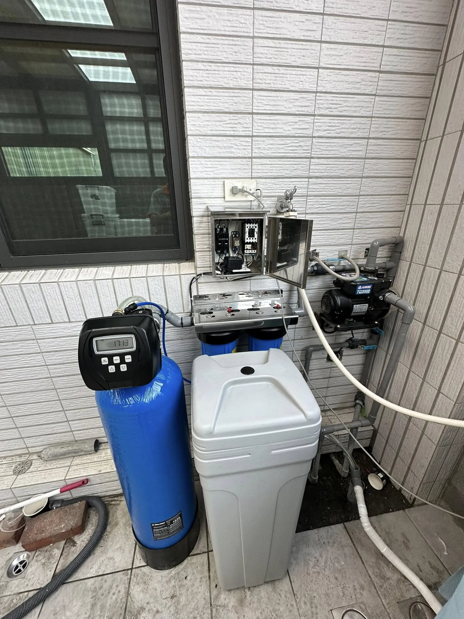 嘉義客戶-安裝全戶淨水全戶軟水