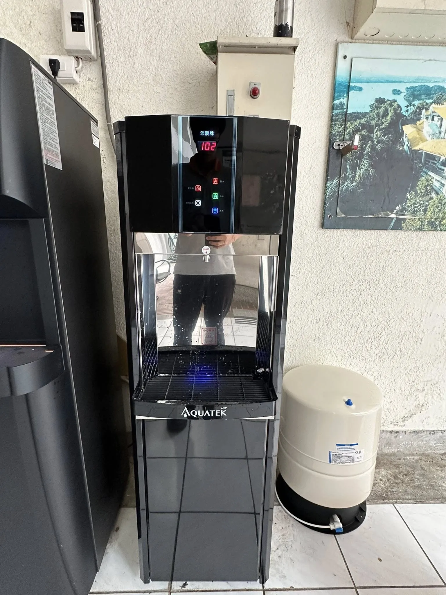 嘉義縣太保市嘉義縣政府-安裝沛宸牌直立式觸控飲水機