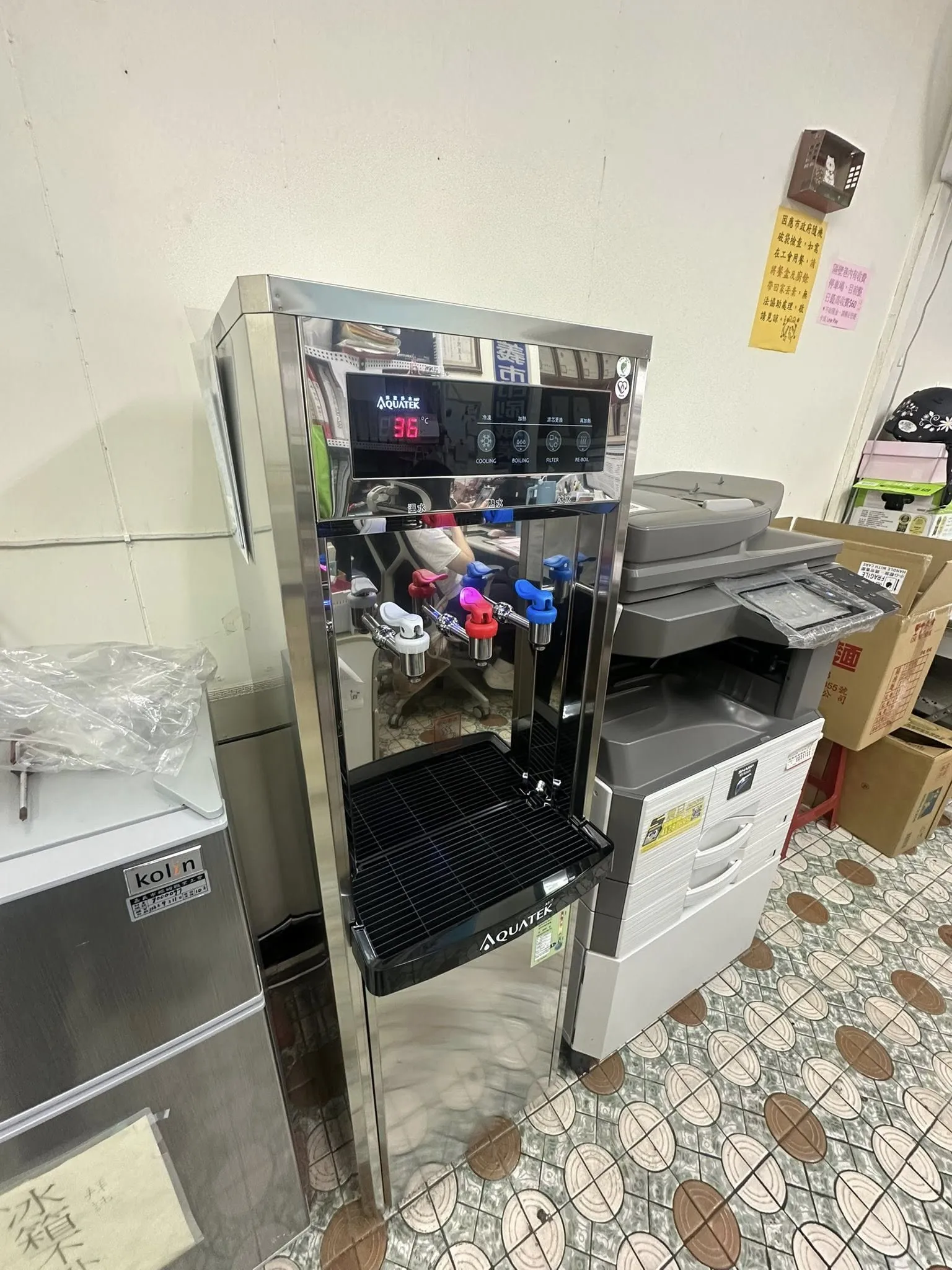 嘉義市褓母職業工會-感謝嘉義市褓母職業工會安裝沛宸牌冰溫熱直立式飲水機