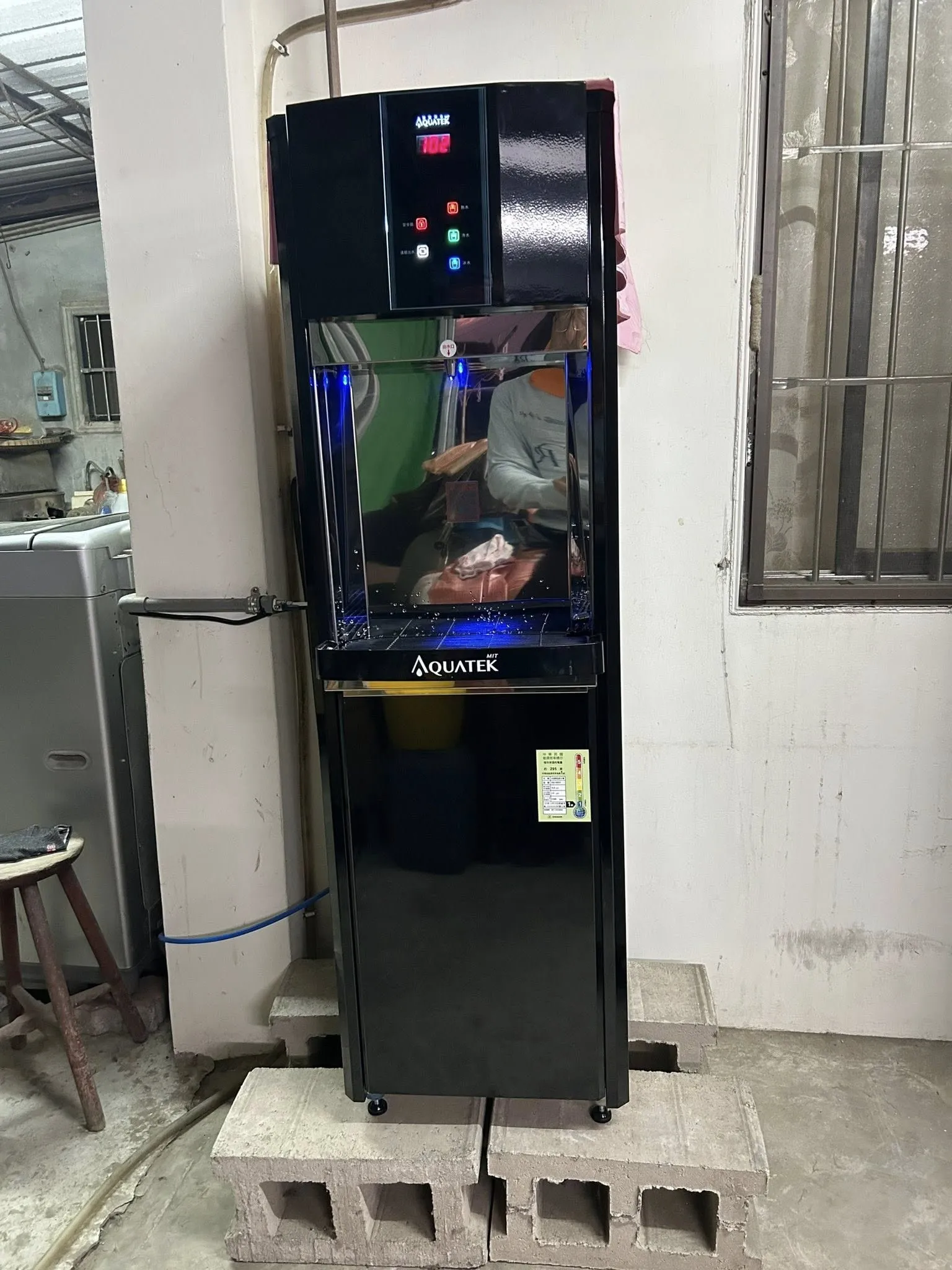 嘉義縣六腳鄉-感謝嘉義縣六腳鄉客戶安裝沛宸牌直立式觸控飲水機