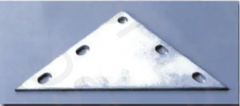 三角鐵 (鍍鋅，熱浸鍍鋅，不銹鋼)