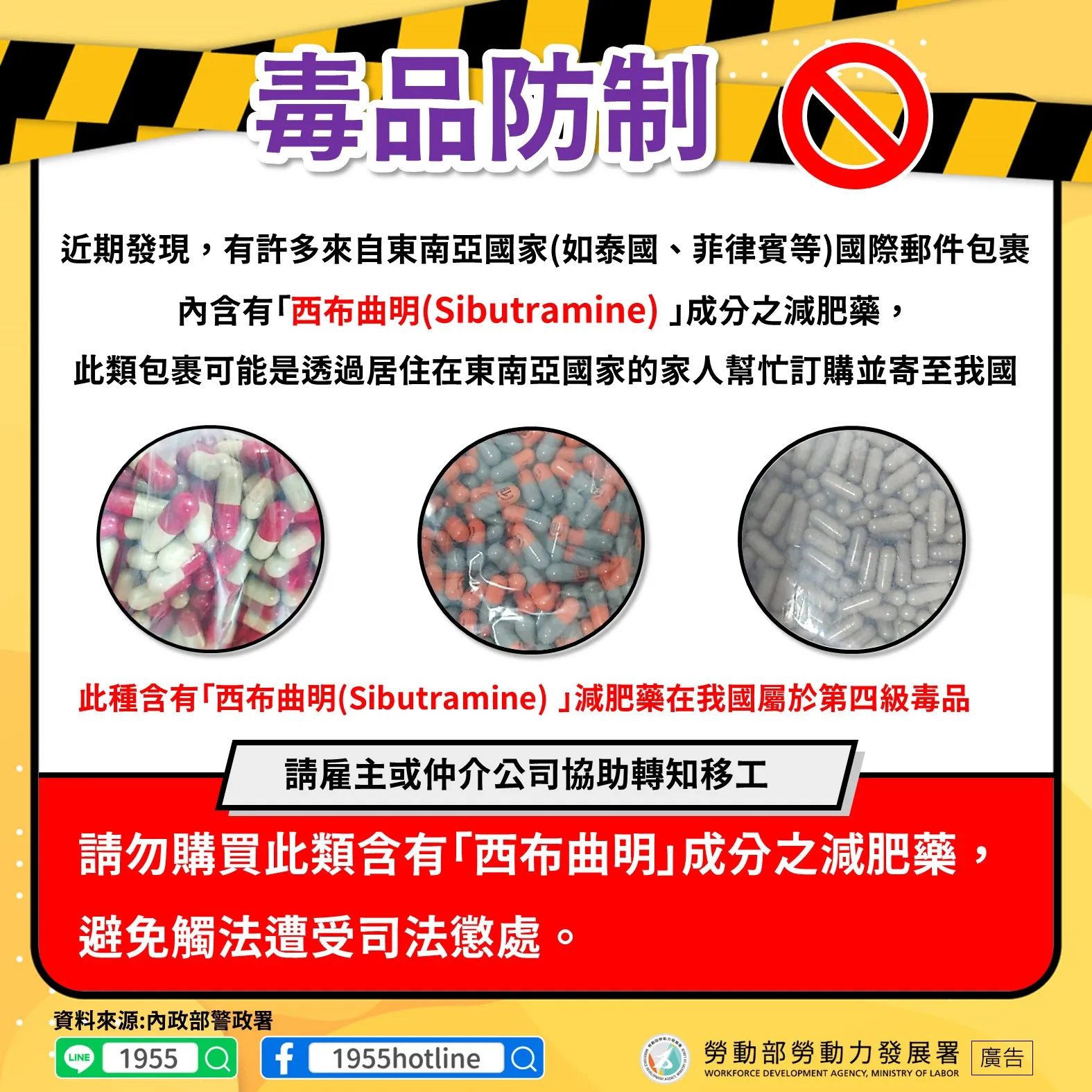 毒品防制-西布曲明