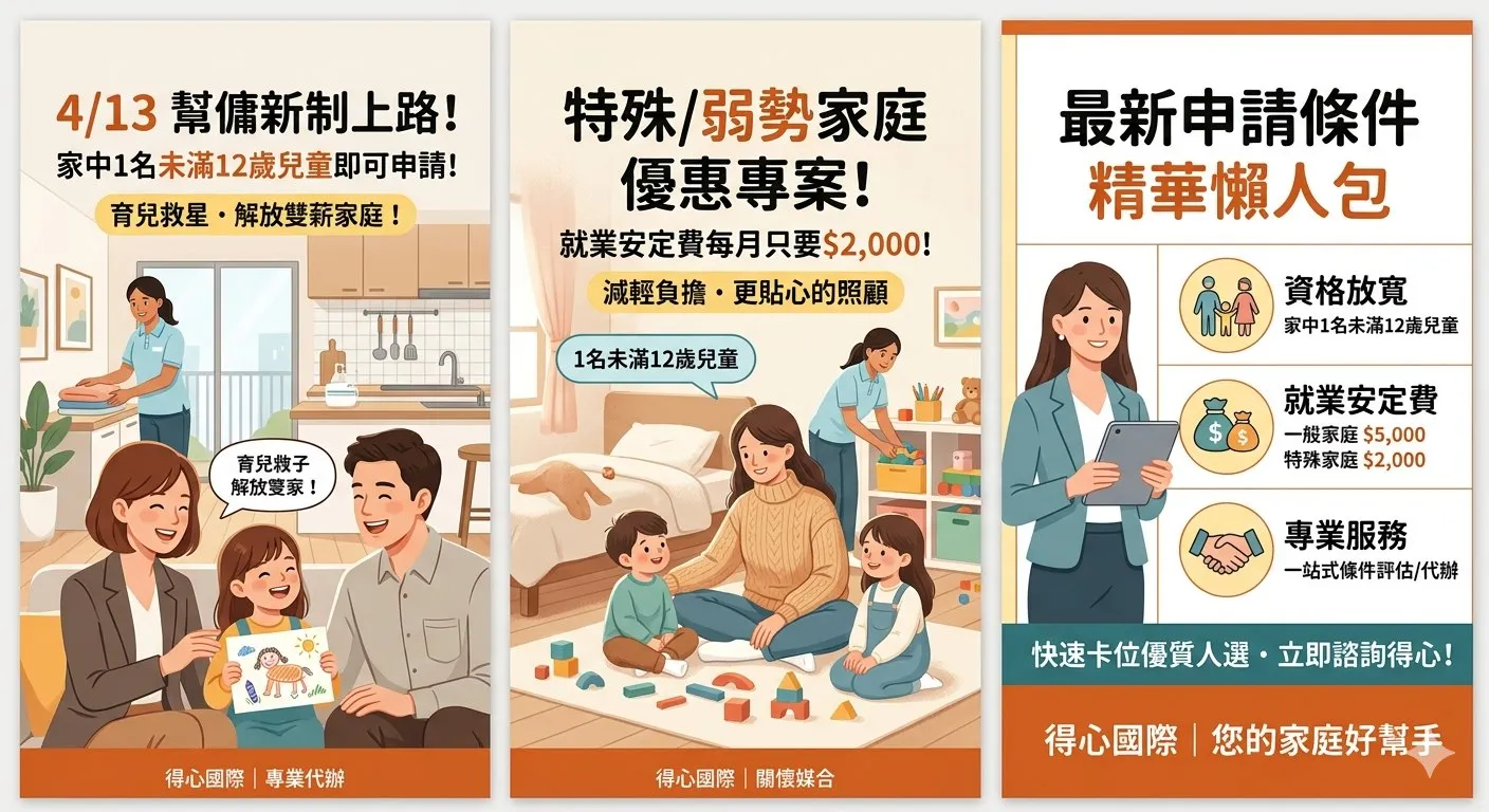 雙薪家庭的育兒救星來了！家裡多個小幫手，不再蠟燭兩頭燒