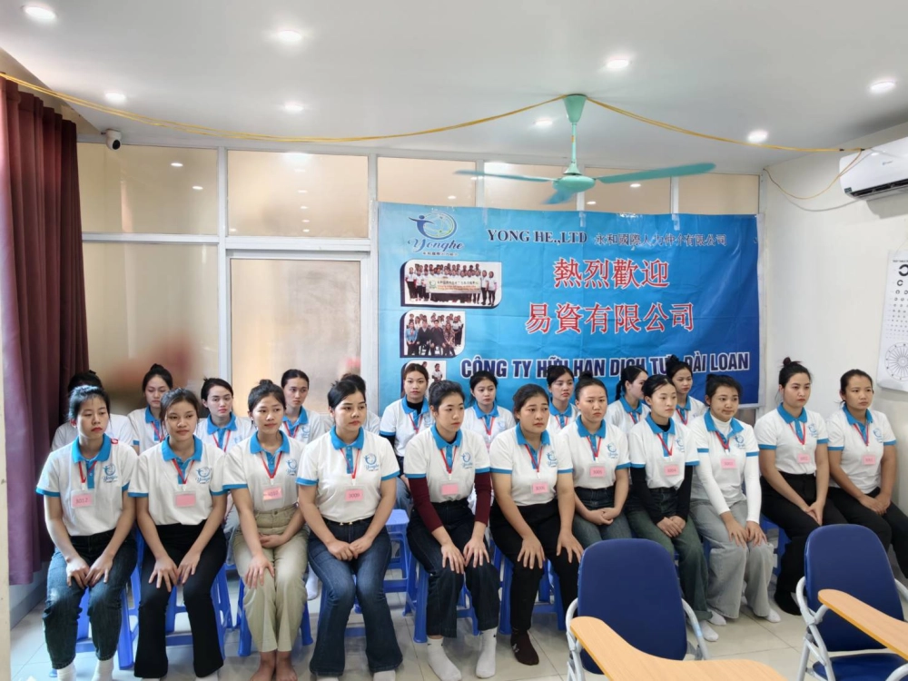 外國移工專業受訓花絮