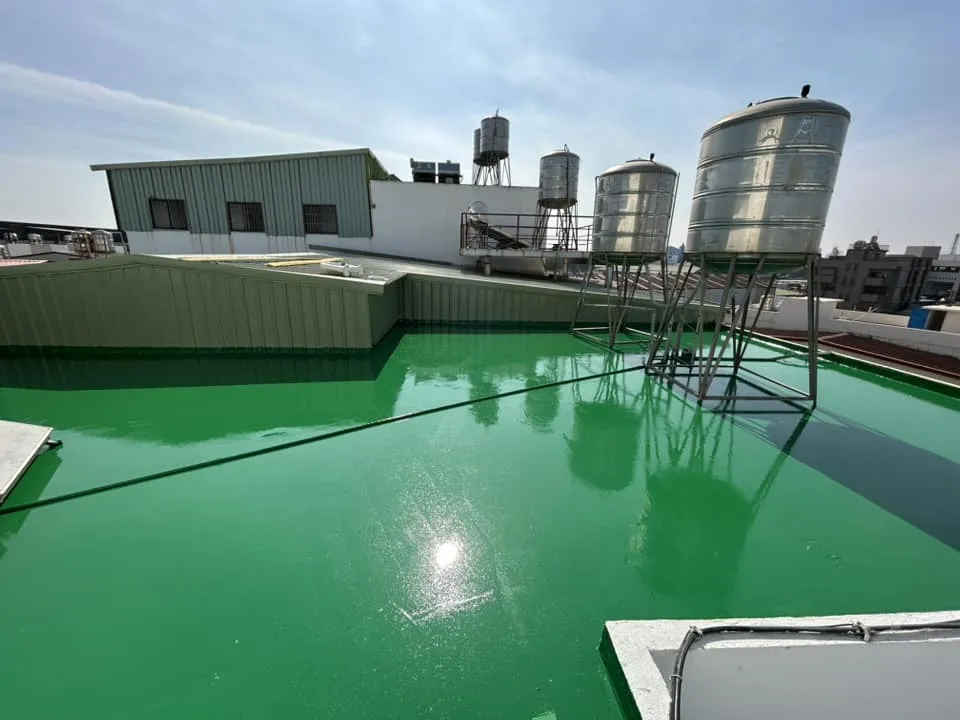 #舊有PU塗料刨除 #PU防水地坪