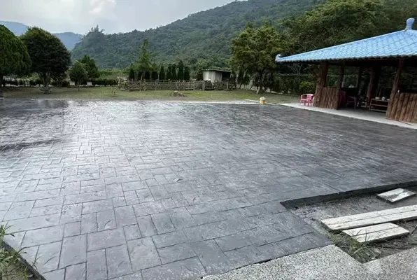 壓花地坪（壓模地坪）