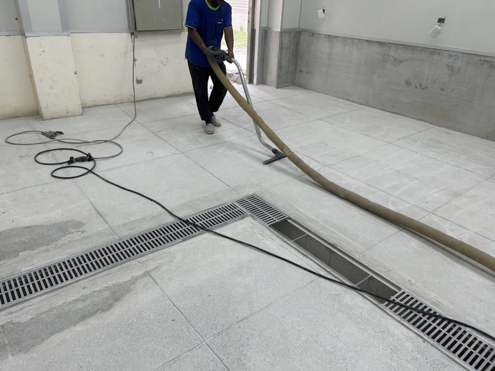 果汁食品工廠-食品級聚氨酯工業地坪