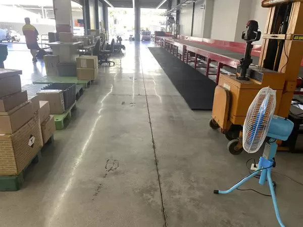 DHL國際快遞嘉義服務中心-滲透型硬化地坪
