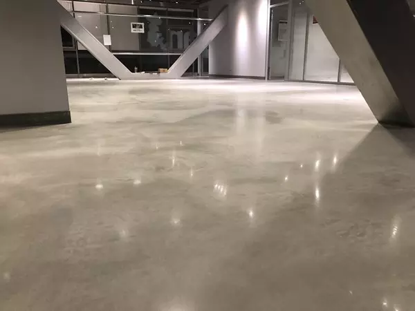 林口民視大樓辦公室 無縫水泥磨石地坪