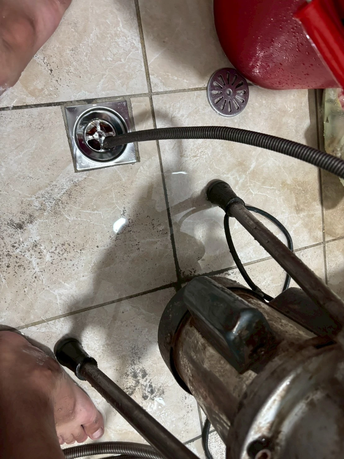 通水管｜西區黃先生浴室排水疏通