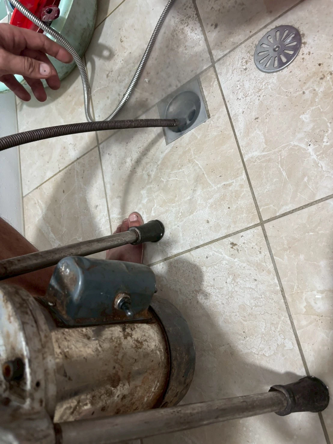 通水管｜西區黃先生浴室排水疏通