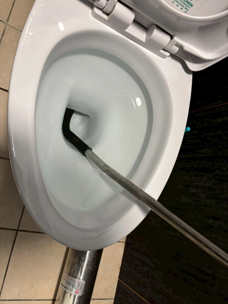 台中市西屯區于小姐，糞管阻塞