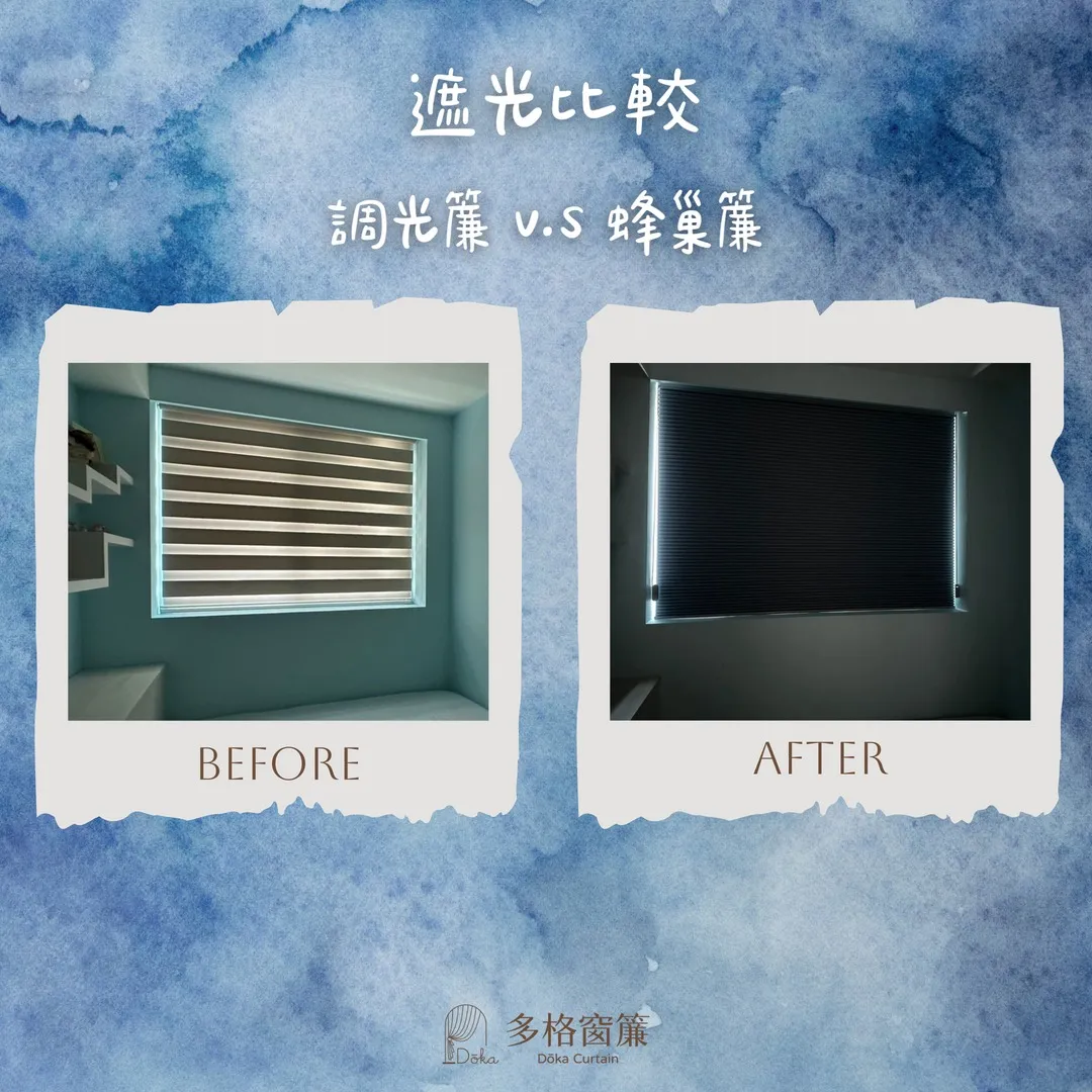 【當調光簾滿足不了遮光，那就換一個吧】