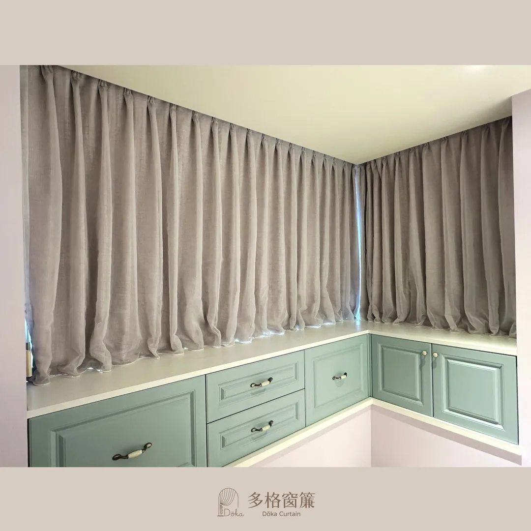【公主窗簾，一種浪漫的實現】