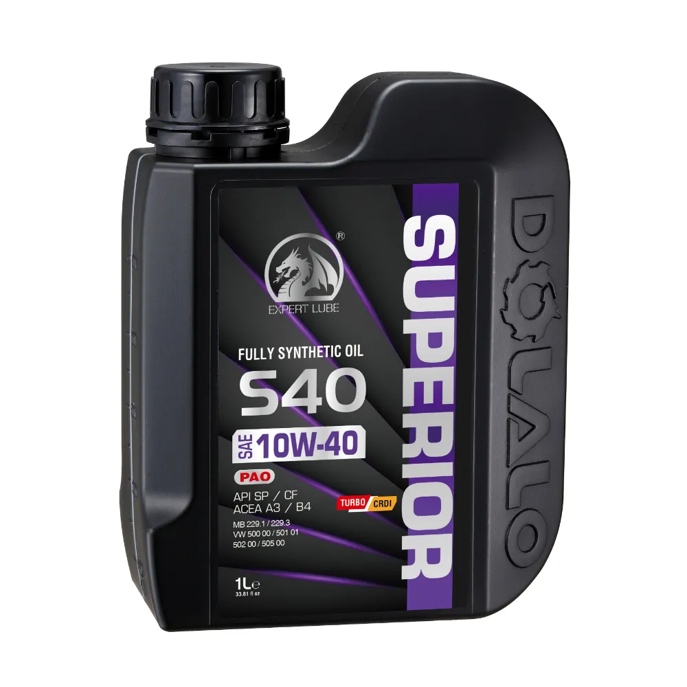 SUPERIOR S40 10W-40 PAO全合成機油