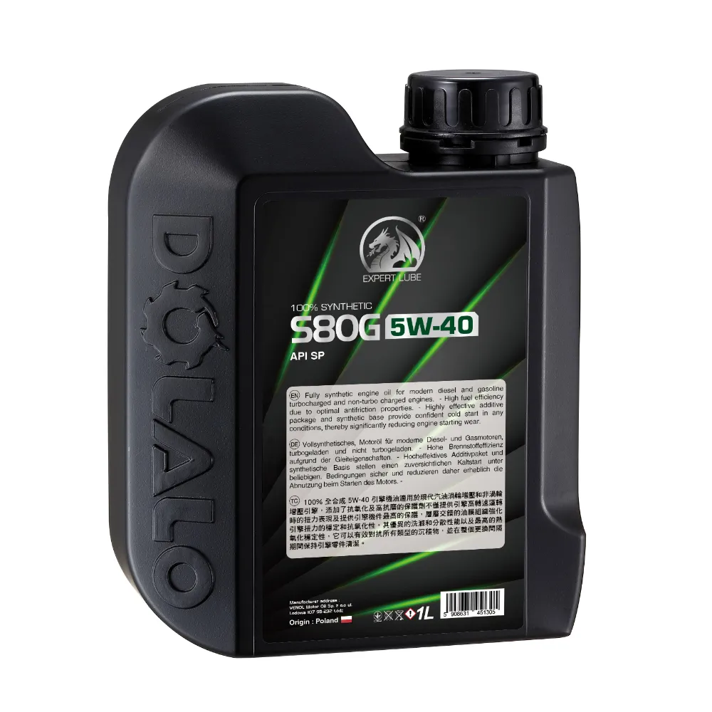SUPERIOR S80G 5W-40 全合成機油